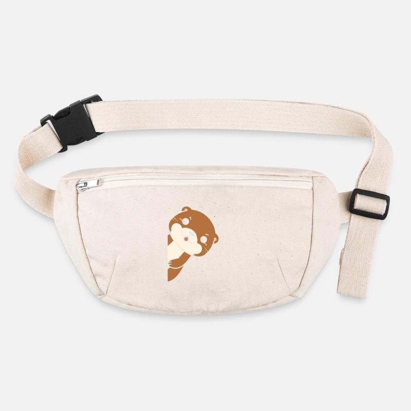 Humor Kleiner Otter Stanley/Stella recycelte Gürteltasche