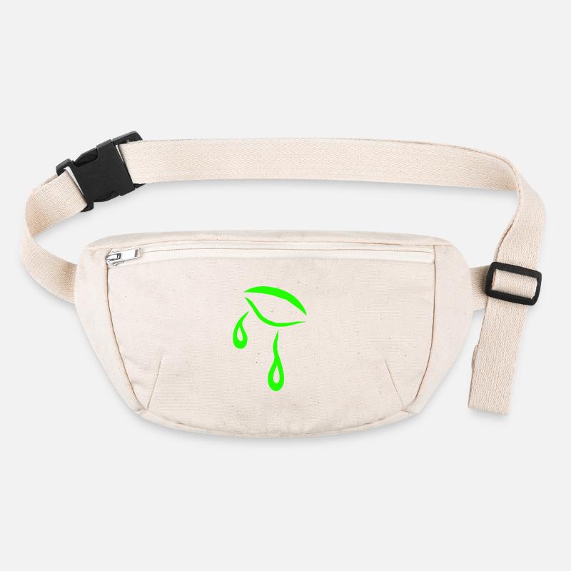 Larmes de tatouage vert de cils Sac banane recyclé Stanley/Stella