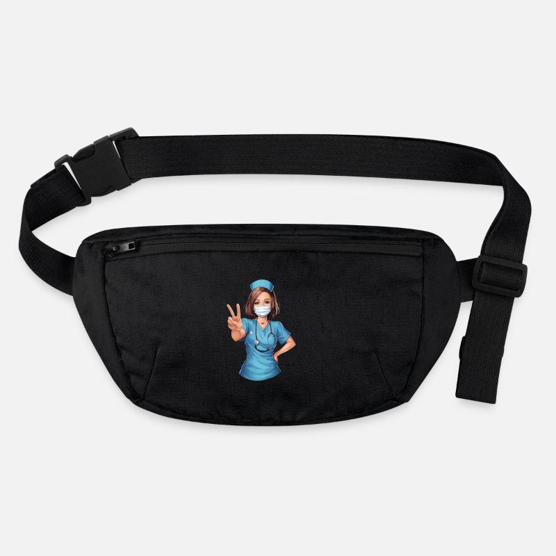 Lustige Krankenschwester mit Humor Stanley/Stella recycelte Gürteltasche