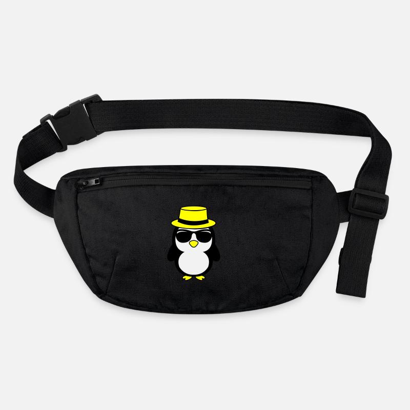 cool pinguin 02 Stanley/Stella recycelte Gürteltasche