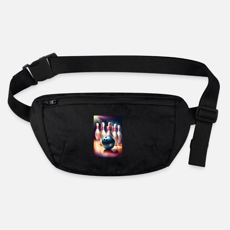 Superbe cadeau de fête des pères de bowling Sac banane recyclé Stanley/Stella