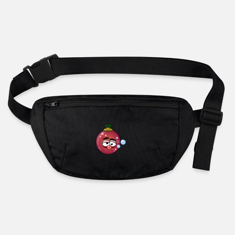 Drunk Christmas Ornament Stanley/Stella recycled Hip Bag 