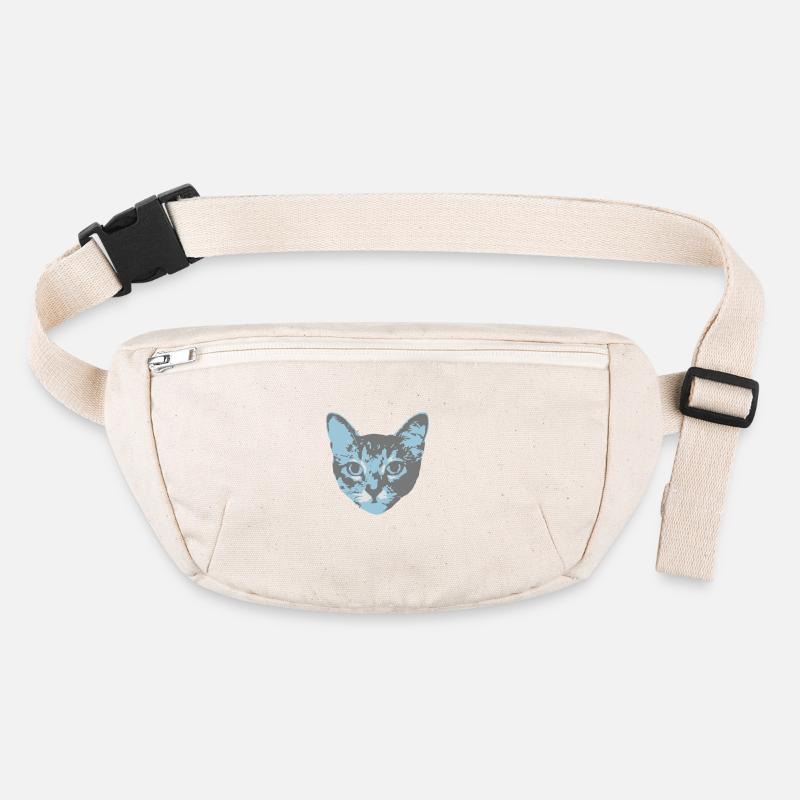 cat face Sac banane recyclé Stanley/Stella