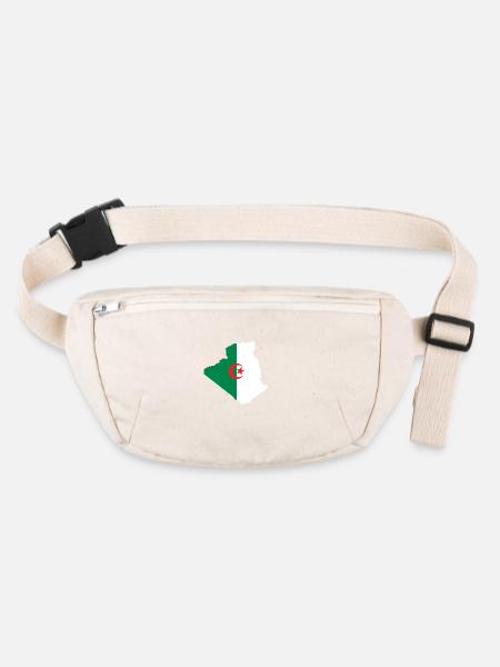 Algeria - Stanley/Stella recycled Hip Bag  - natural - Front