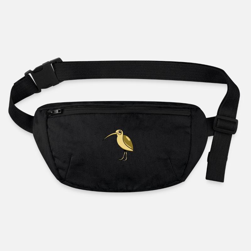 Bécassine des oiseaux design drôle mignon animal Sac banane recyclé Stanley/Stella
