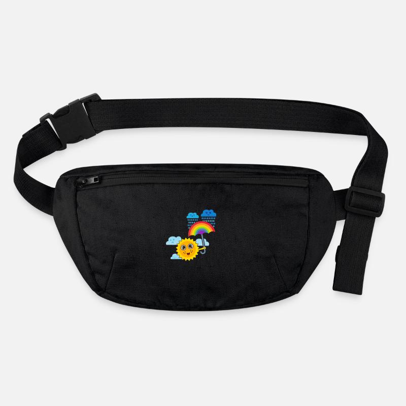 Sun & Rainbow Umbrella Stanley/Stella recycled Hip Bag 