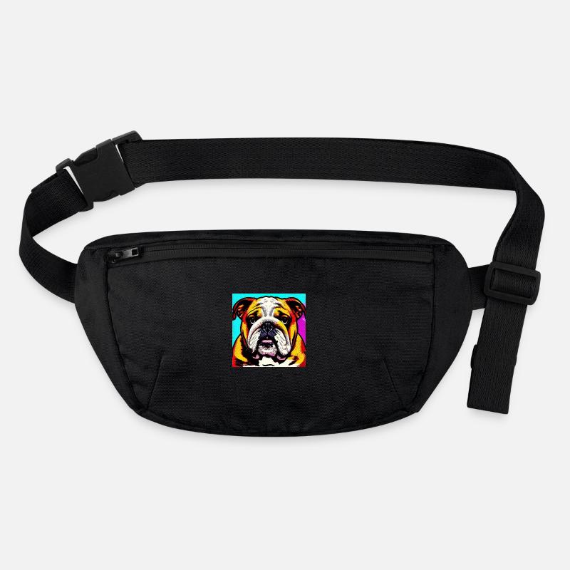 Bulldog PopArt Sac banane recyclé Stanley/Stella