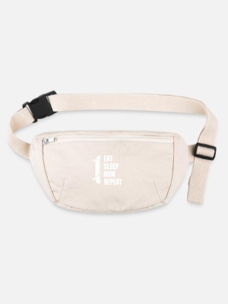 Rowing Rowing Team Rowing Club - Stanley/Stella recycled Hip Bag  - natural - Front