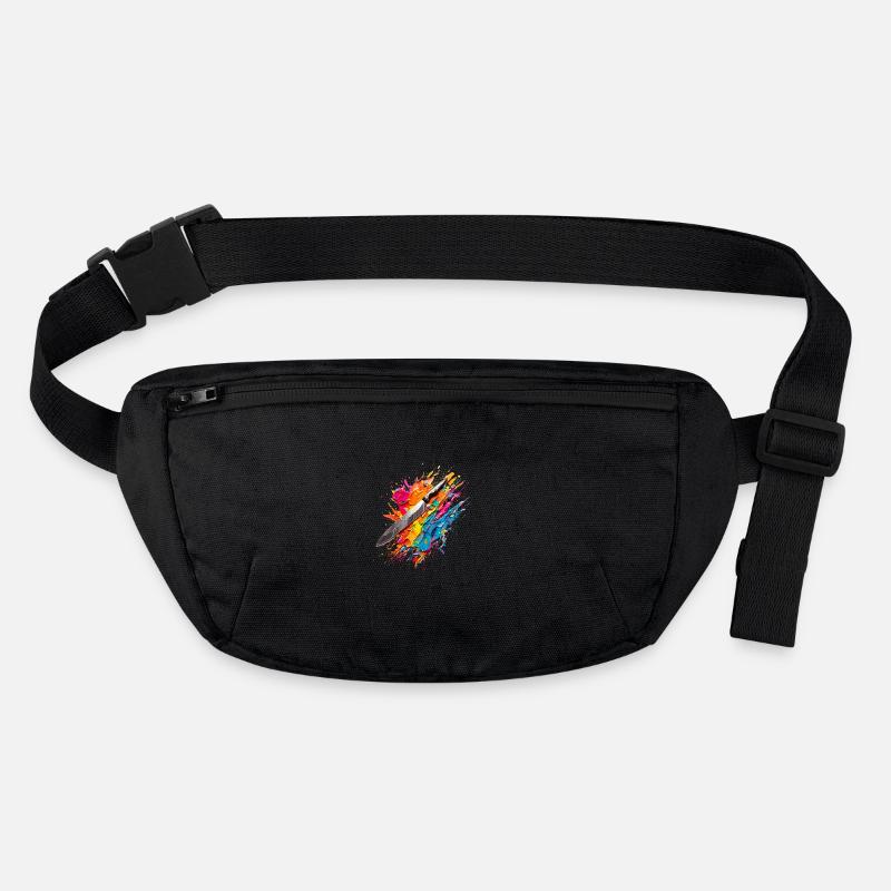 Knife art Stanley/Stella recycled Hip Bag 