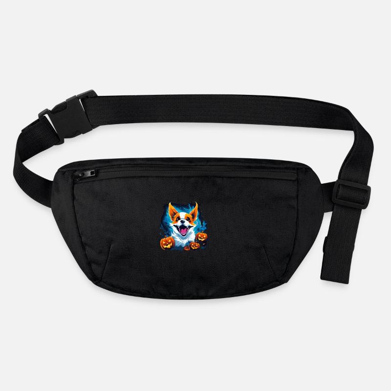 Corgi Halloween Geist Stanley/Stella recycelte Gürteltasche