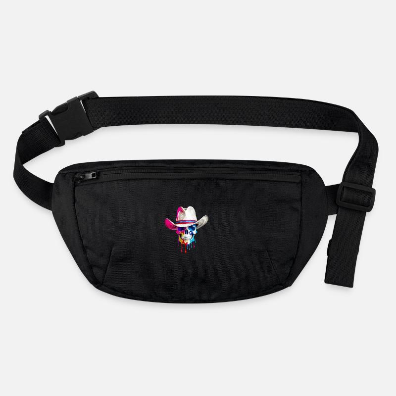 Skull Cowboy Stanley/Stella recycled Hip Bag 