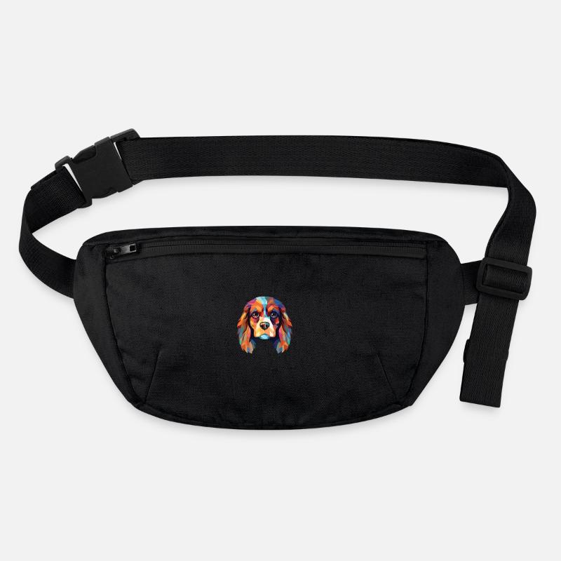 Cavalier King Charles Spaniel Hunderasse Aquarell Stanley/Stella recycelte Gürteltasche