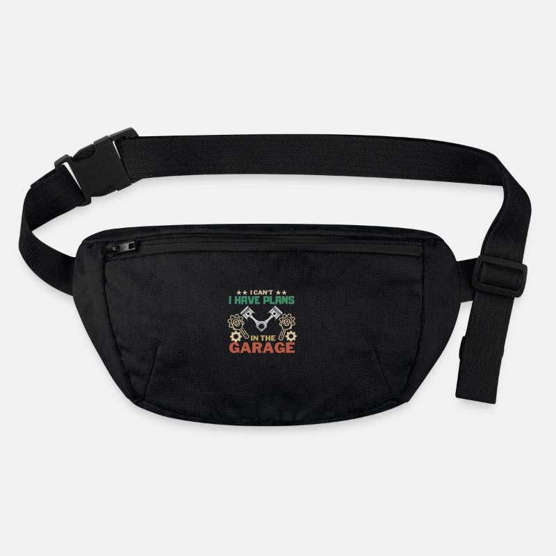 I can't I have Plans in the Garage Stanley/Stella recycled Hip Bag 