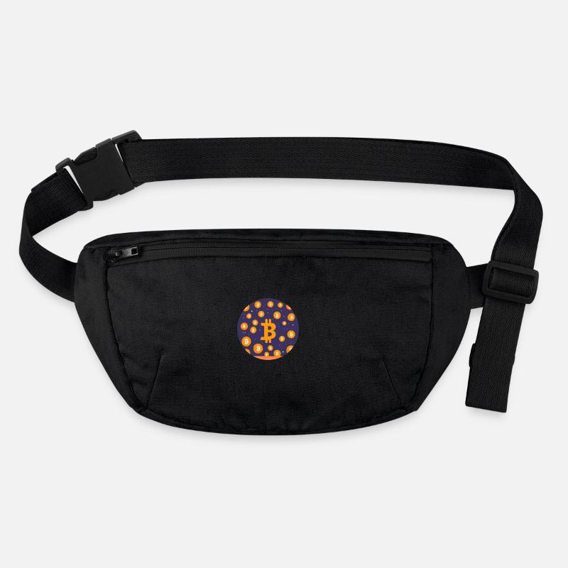 Bitcoin Cosmos Stanley/Stella recycled Hip Bag 