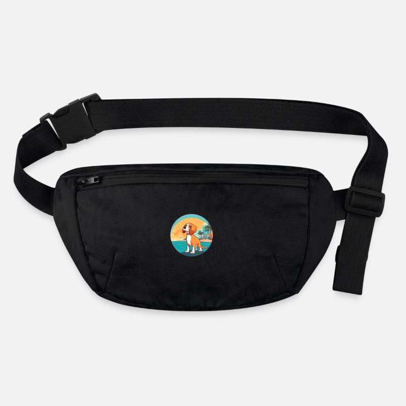 Deutsche Bracke chien race Cartoon Kawaii Clipart Sac banane recyclé Stanley/Stella