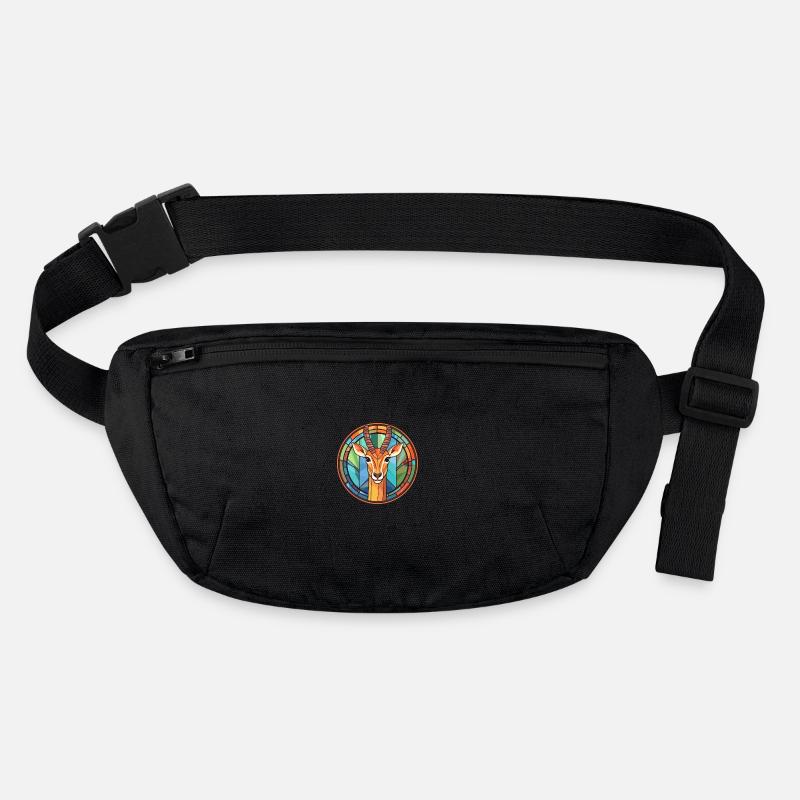Impala Buntglas Bunte Karikatur Kawaii Anima Stanley/Stella recycelte Gürteltasche