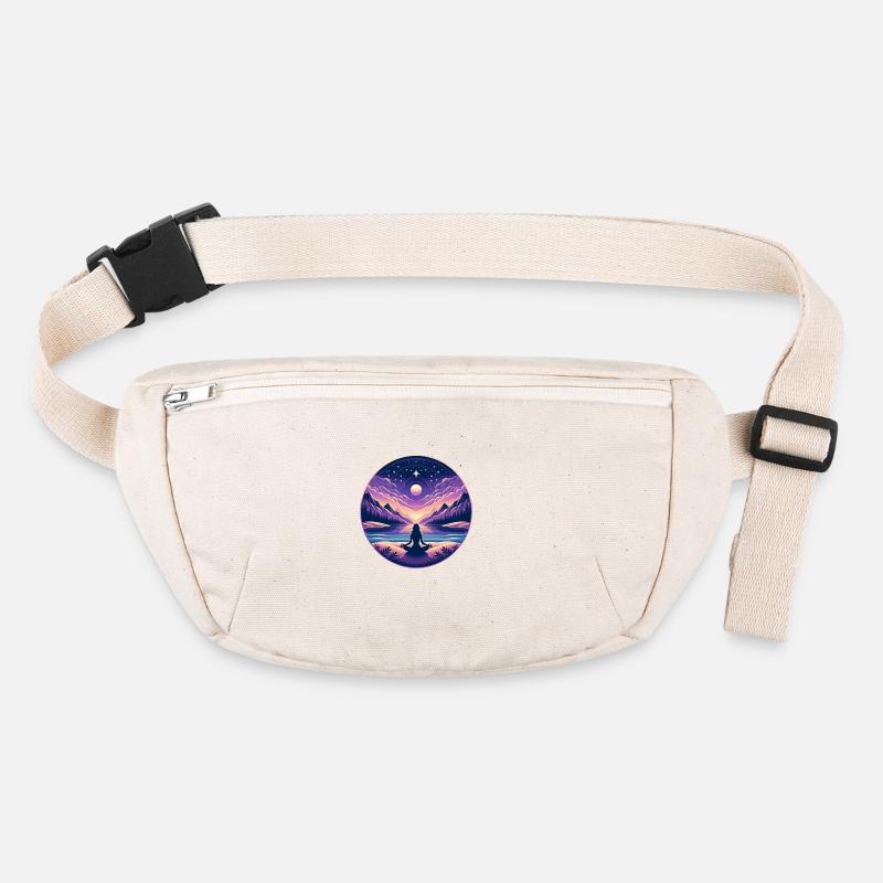 Serene Meditation Design Stanley/Stella recycled Hip Bag 