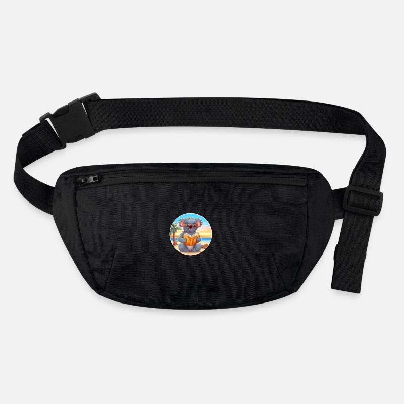 Koala Niedliche Lustige Karikatur Kawaii Buch Strand Stanley/Stella recycelte Gürteltasche