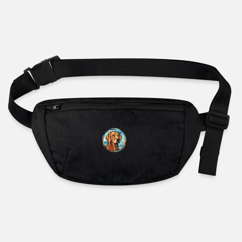 Danois Broholmer chien race vitrail coloré Sac banane recyclé Stanley/Stella