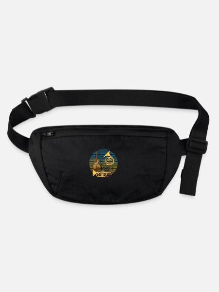 Musical Instruments - Stanley/Stella recycled Hip Bag  - black - Front