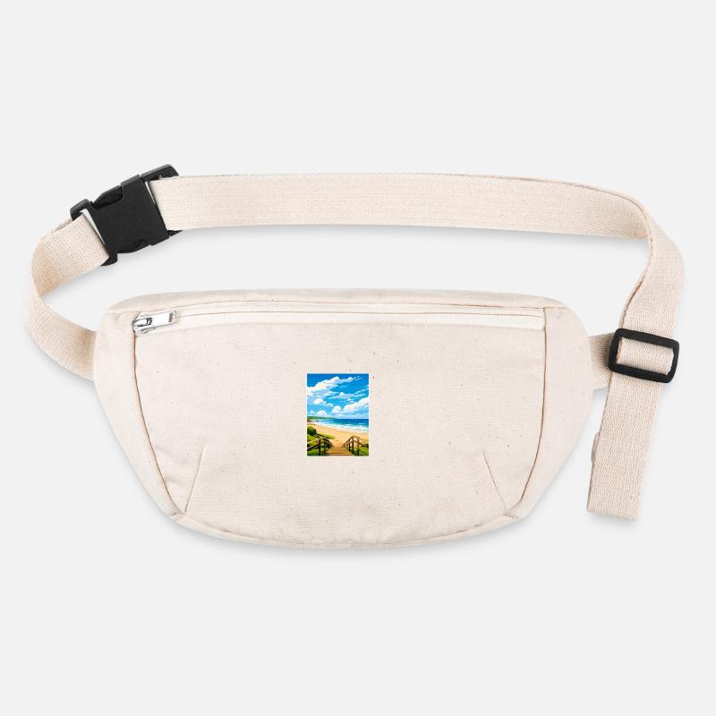 Byron Bay Australie Vintage voyage affiche Souvenir Sac banane recyclé Stanley/Stella