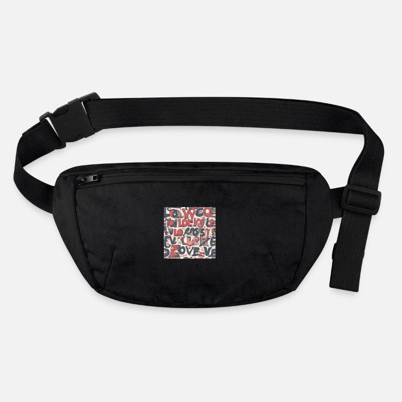 for wonderful loves Stanley/Stella recycelte Gürteltasche