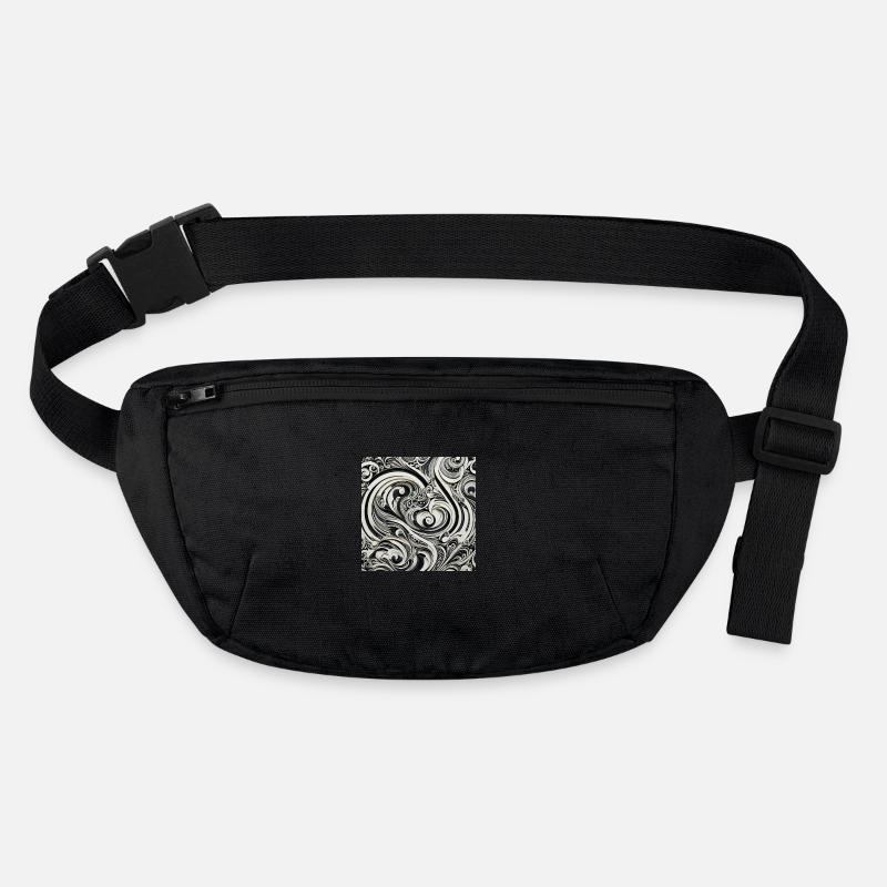Precise line art Stanley/Stella recycled Hip Bag 