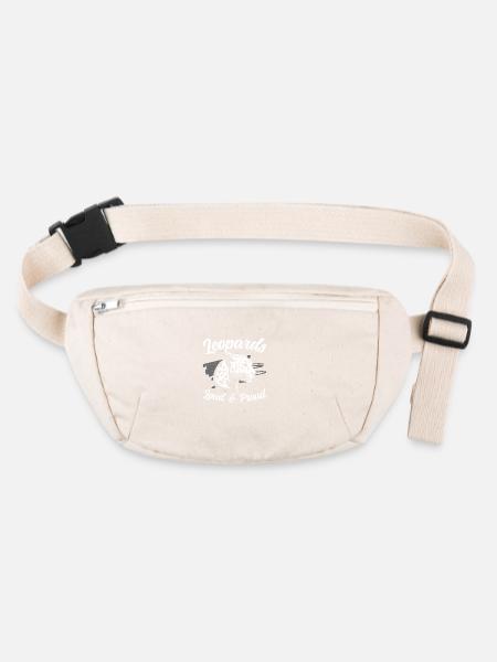 Africa, Wild, Predator - Stanley/Stella recycled Hip Bag  - natural - Front