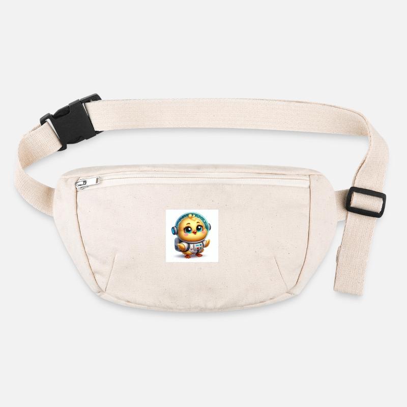 Space Chick The cute chick in the spacesuit Stanley/Stella recycled Hip Bag 