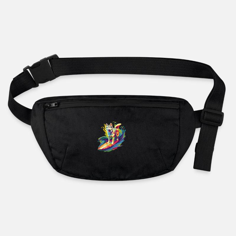 Surfender Husky Stanley/Stella recycelte Gürteltasche