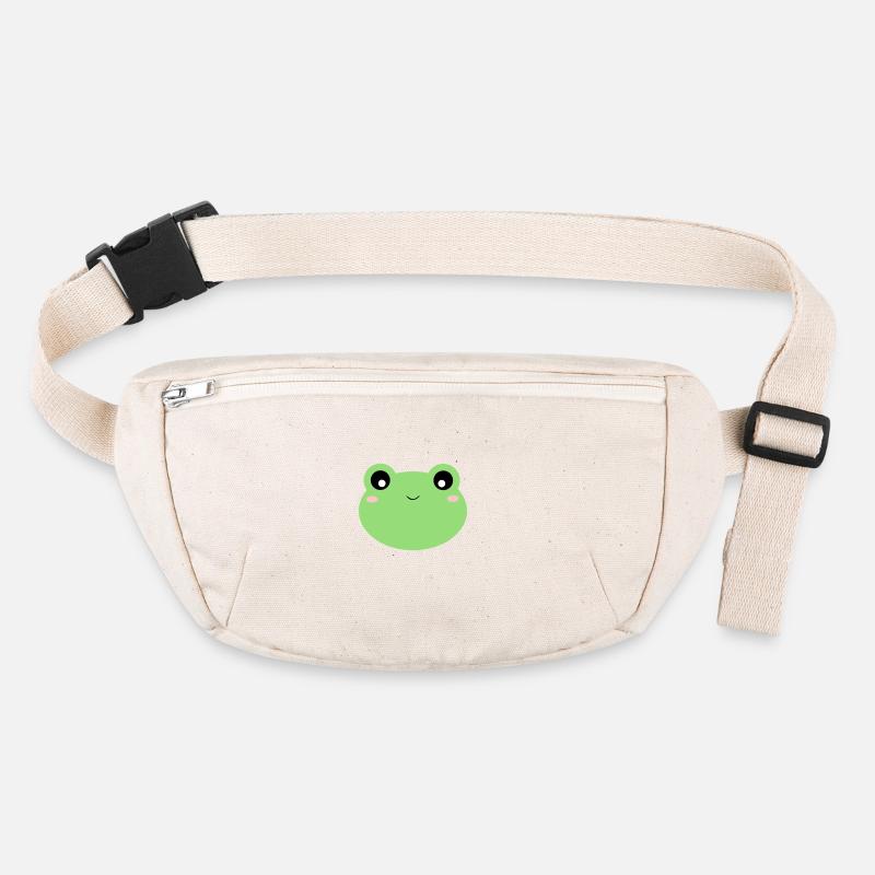Kawaii-Frosch Stanley/Stella recycelte Gürteltasche
