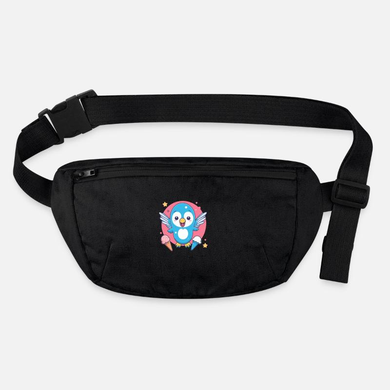 L’oiseau adore la crème glacée Sac banane recyclé Stanley/Stella