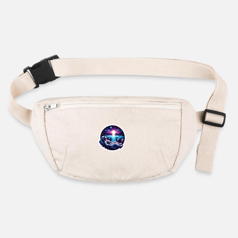 Astronaut on a spacewalk Stanley/Stella recycled Hip Bag 