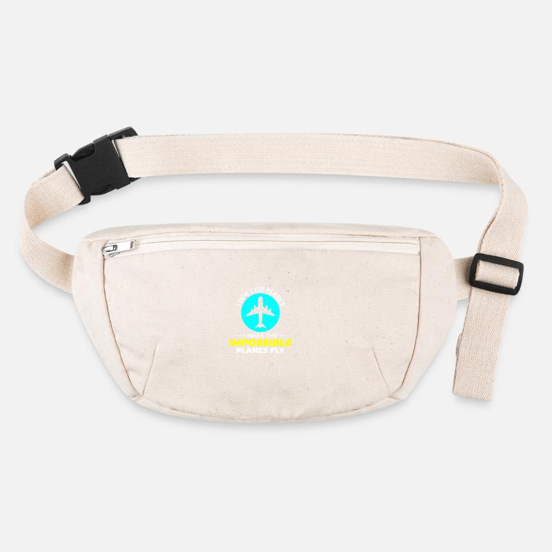 Aerospace Engineer Flight Mechanics Plane Airplane Stanley/Stella recycled Hip Bag 
