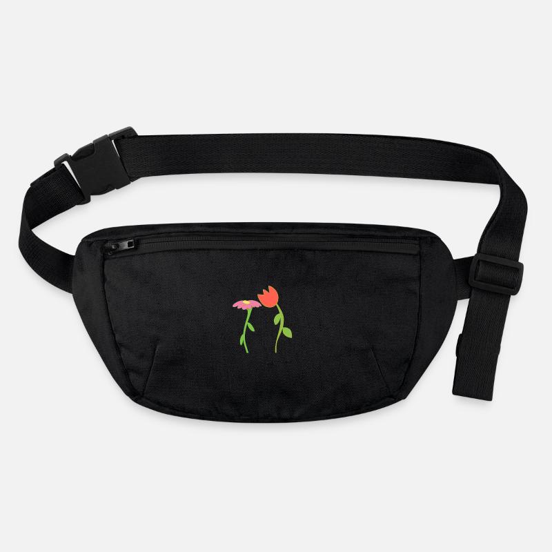 fleur symbole fleur plante rose forme rose rouge Sac banane recyclé Stanley/Stella