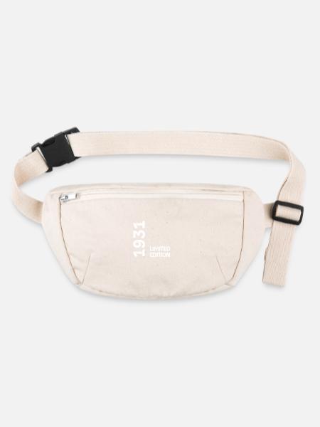 1931 Limited Edition - Stanley/Stella recycled Hip Bag  - natural - Front