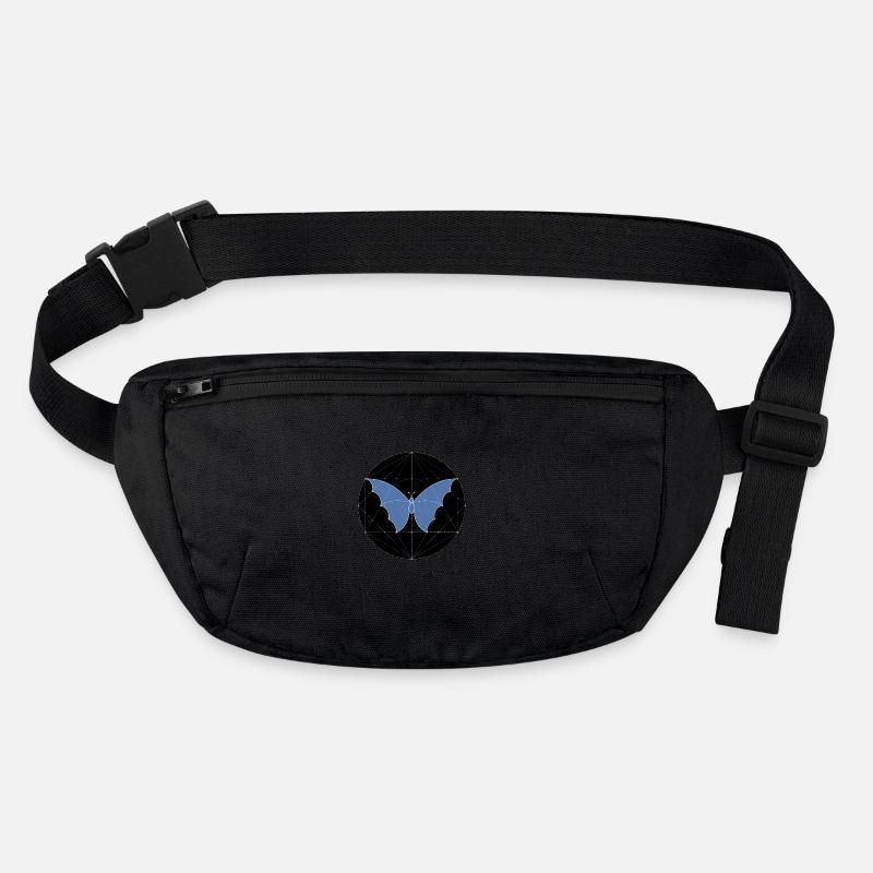 Heilige Geometrie Schmetterling Stanley/Stella recycelte Gürteltasche