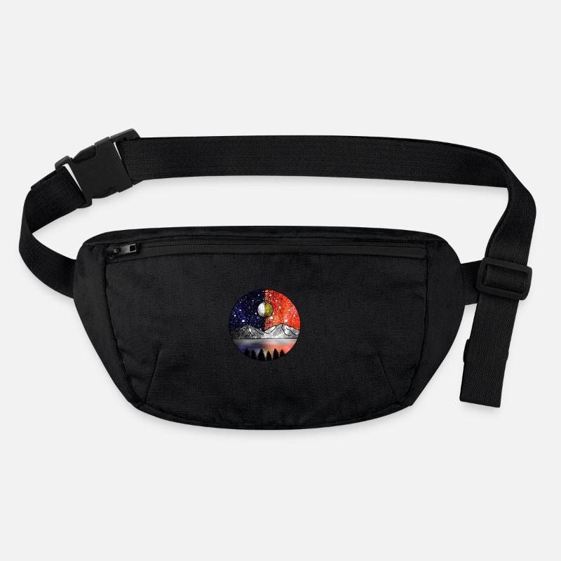 Kosmischer Tag und Kosmische Nacht Stanley/Stella recycelte Gürteltasche