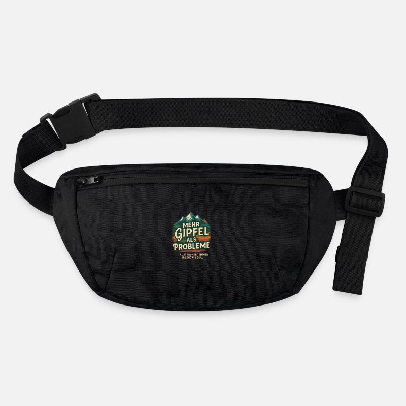 More summits than problems Stanley/Stella recycled Hip Bag 