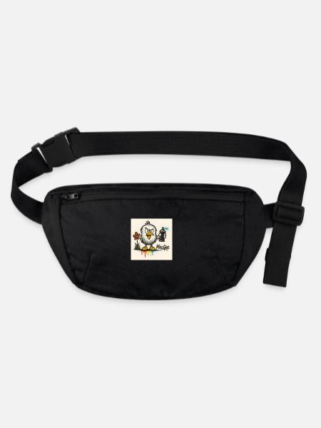 D7824257 D7ED 4CD3 9EA1 CE825517CEA7 - Stanley/Stella recycelte Gürteltasche - Schwarz - Vorne