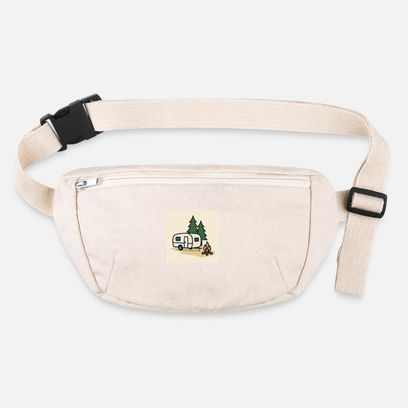 Camping caravan firs Stanley/Stella recycled Hip Bag 