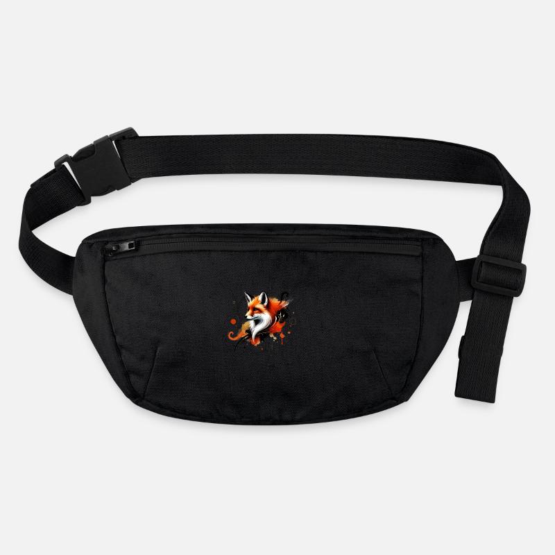 Watercolor Fox, Fox Stanley/Stella recycled Hip Bag 