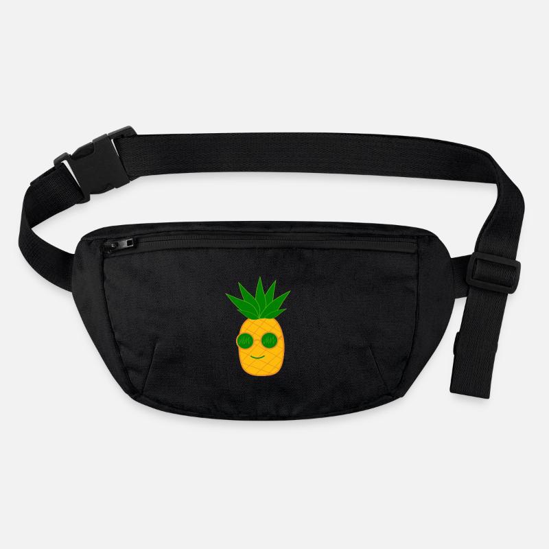 Pineapple with sunglasses summer t-shirt Stanley/Stella recycled Hip Bag 