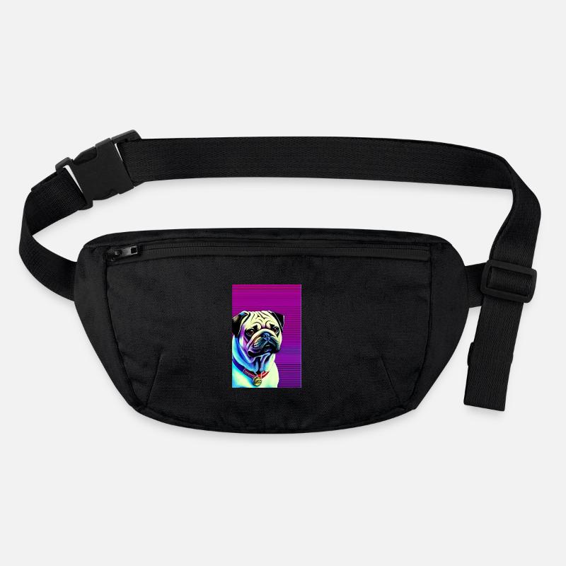 Chien carlin Sac banane recyclé Stanley/Stella