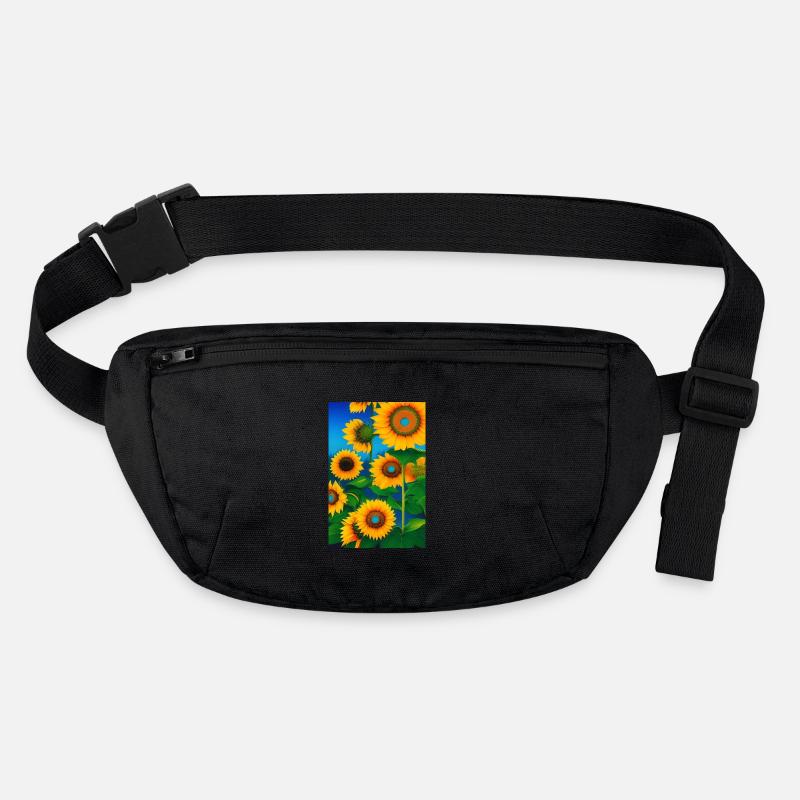 Sunflowers Stanley/Stella recycled Hip Bag 