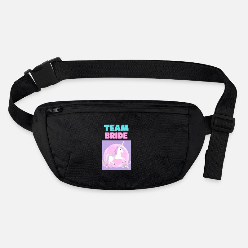 TEAM Bride - Junggesellinenabschied Stanley/Stella recycelte Gürteltasche