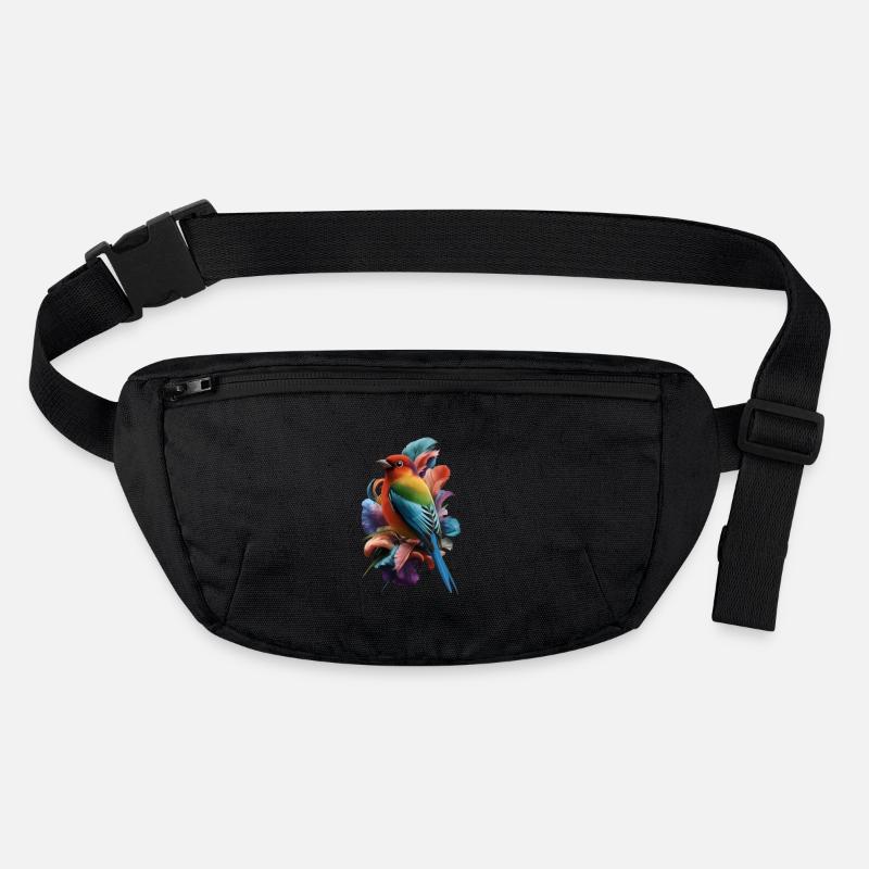 Pinson arc-en-ciel - Palette de la nature Sac banane recyclé Stanley/Stella