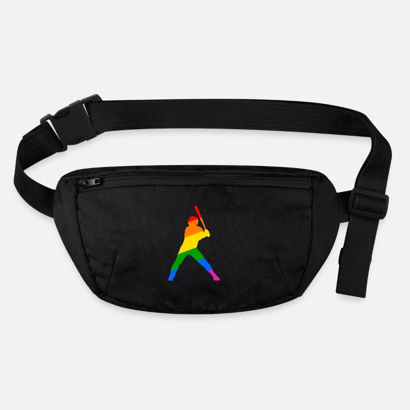 Conception de sport de baseball arc-en-ciel Sac banane recyclé Stanley/Stella