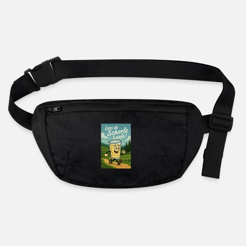 Loss de Schorle Laafe Stanley/Stella recycelte Gürteltasche