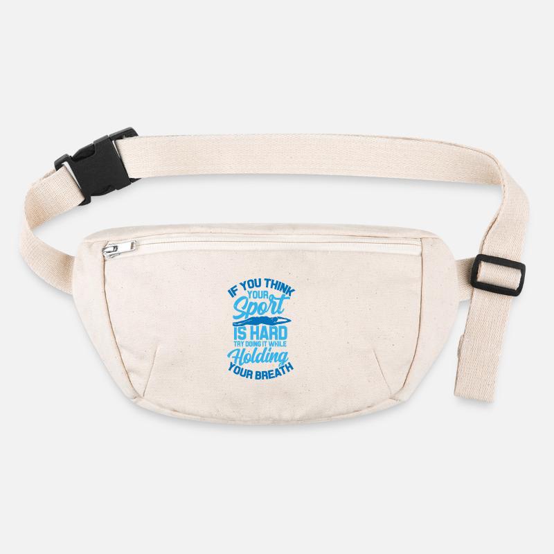 Swimmer's Life: Hold Your Breath Stanley/Stella recycled Hip Bag 